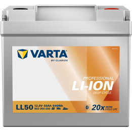 Batería de barco Varta LL50 50Ah 12.80V | eurobateria.es