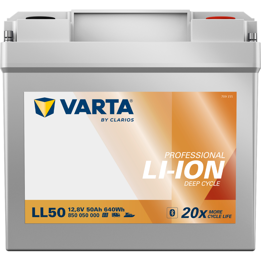 Bootsbatterie Varta LL50 50Ah 12.80V | eurobateria.es