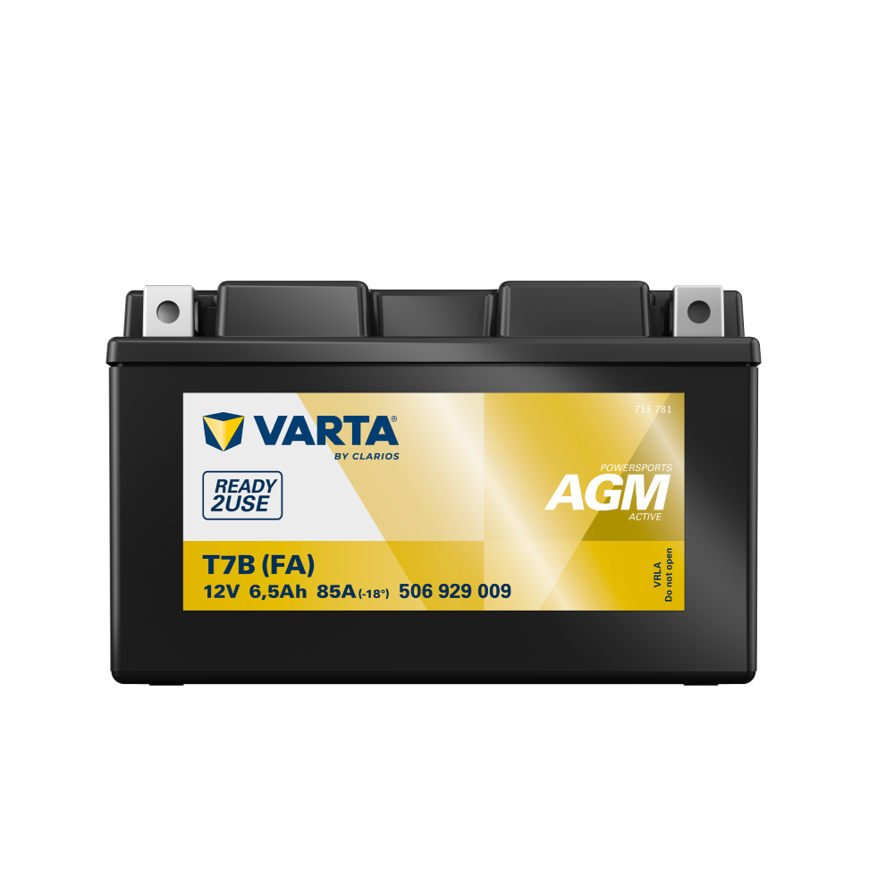 Motorradbatterie Varta 506929009 6.50Ah (10h) 12V 85A | eurobateria.es