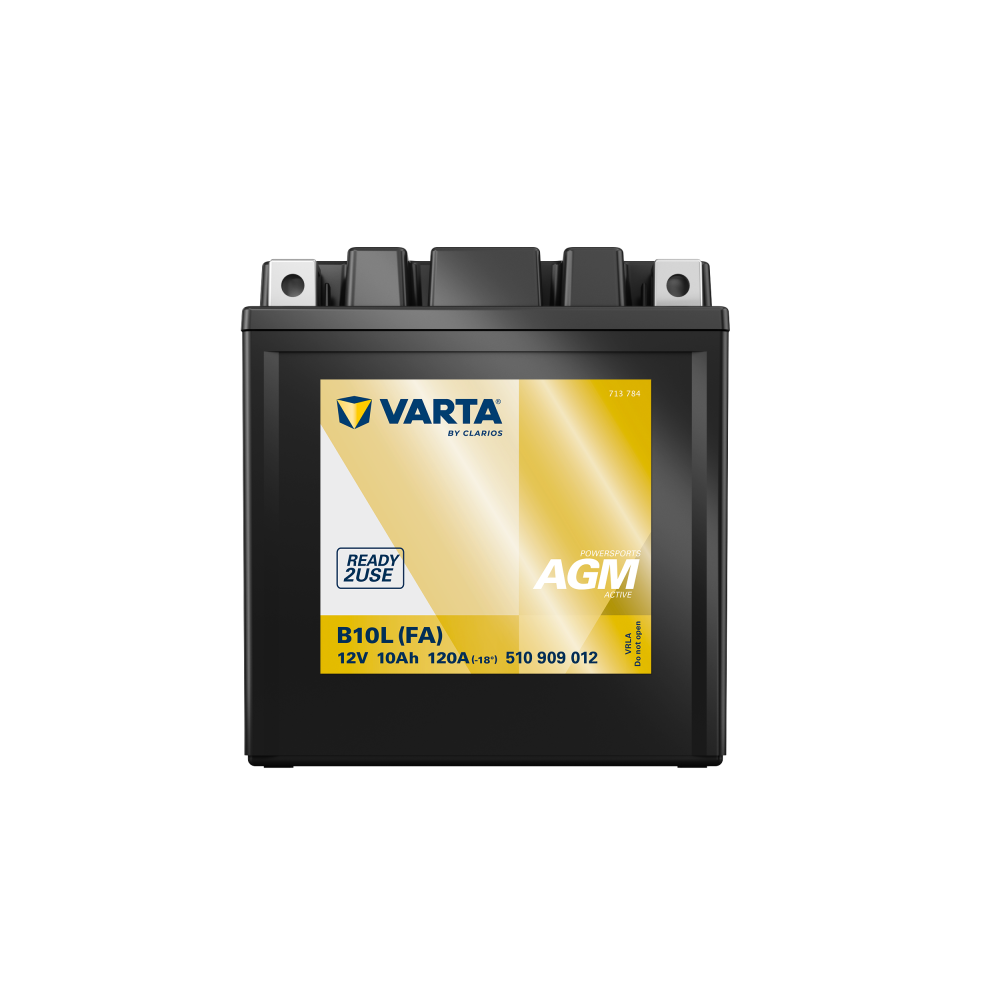 Batteria per moto Varta 510909012 10Ah (10h) 12V 120A | eurobateria.es