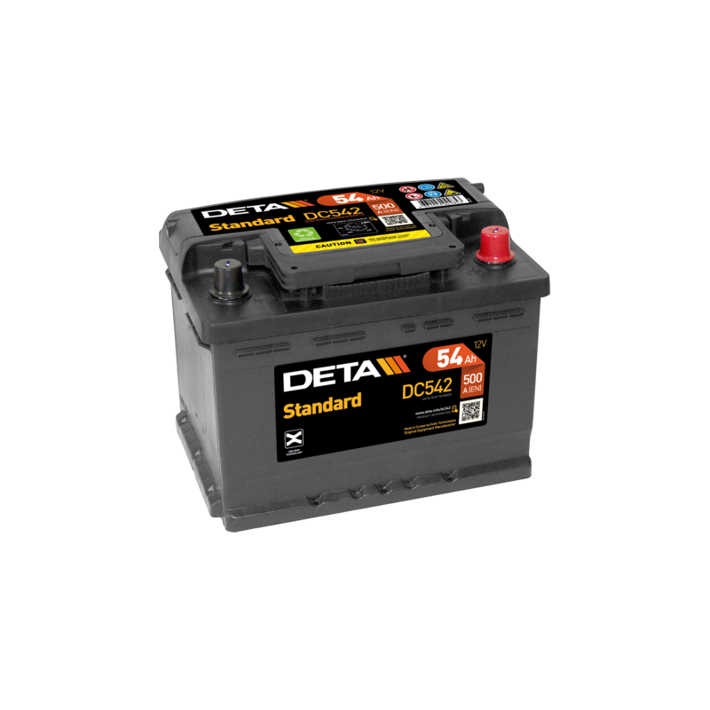 Batterie Deta DC542 12V 54Ah