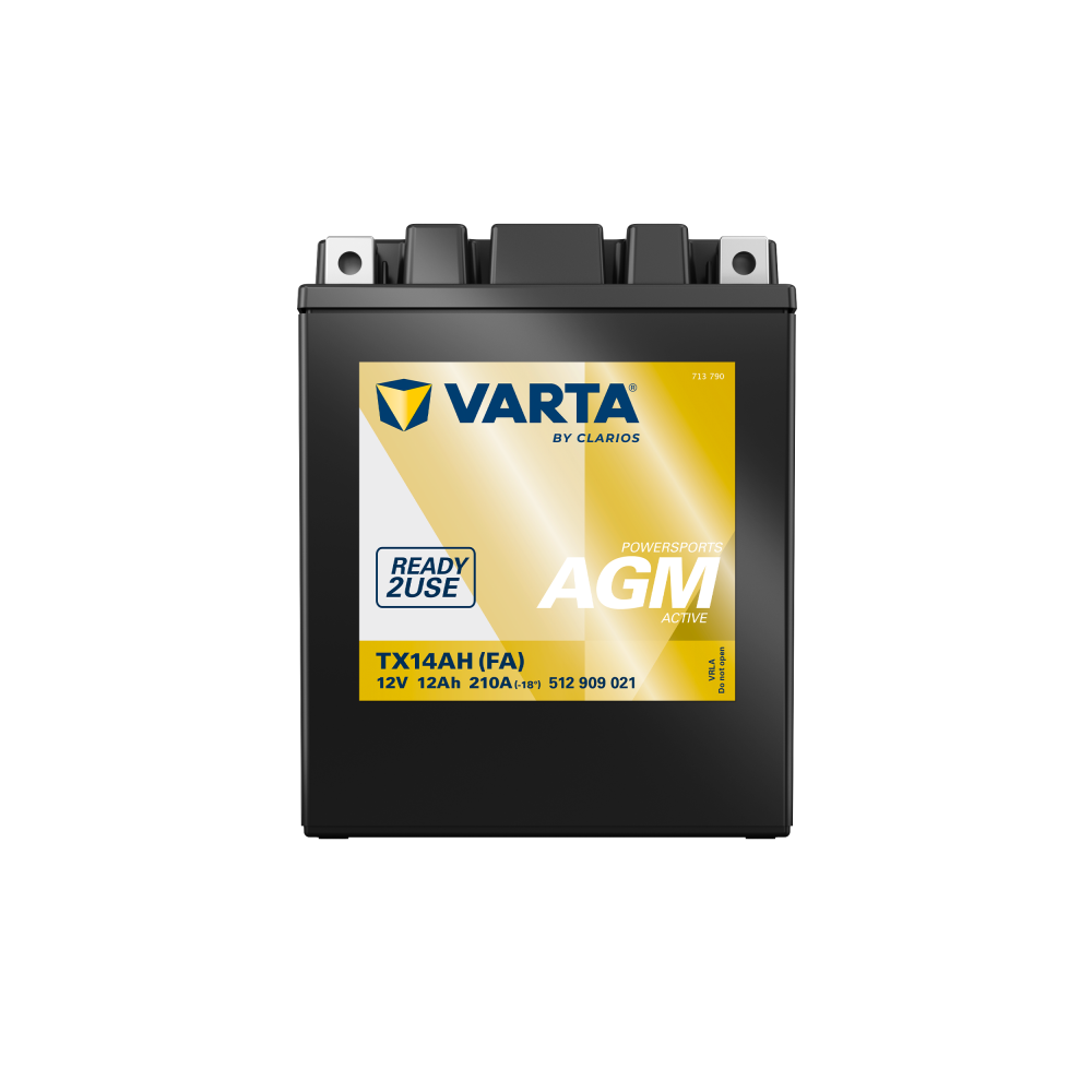 Bateria de mota Varta 512909021 12Ah (10h) 12V 210A | eurobateria.es