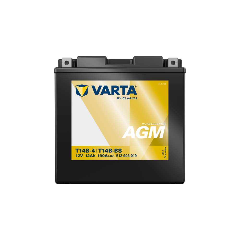 Motorradbatterie Varta 512903019 12Ah (10h) 12V 190A | eurobateria.es