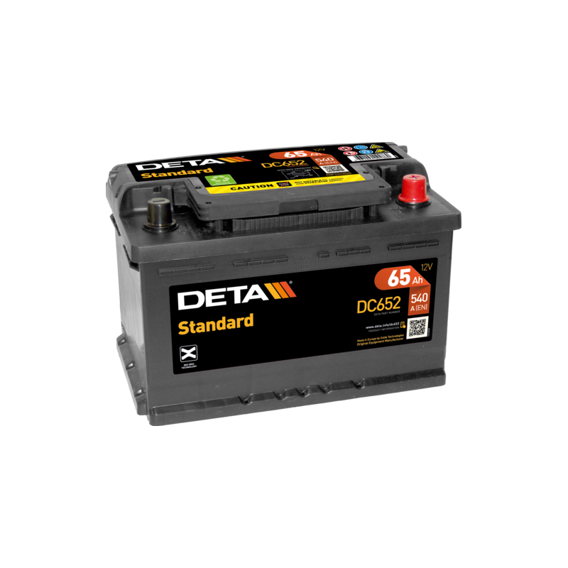 Batterie Deta DC652 12V 65Ah