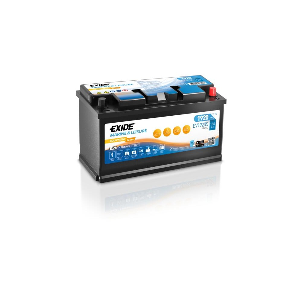 Batterie marine Exide EV1920S 150Ah 12V | eurobateria.es