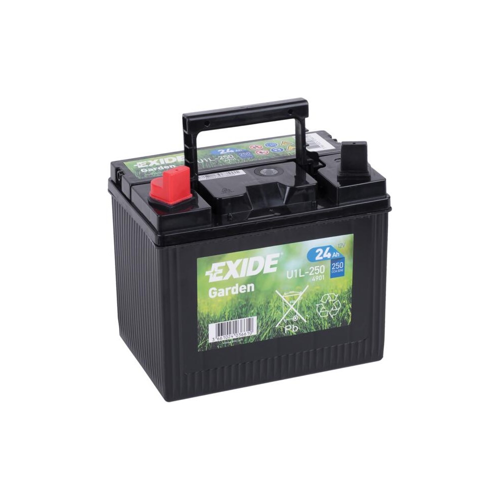 Bateria Exide U1L-250 24Ah 12V 250A | eurobateria.es