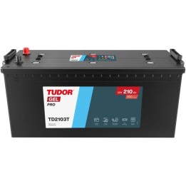 Batería de camión Tudor TD2103T 210Ah 12V 800A | eurobateria.es