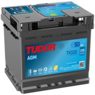 Batería auxiliar Tudor TK500 50Ah 12V 570A | eurobateria.es