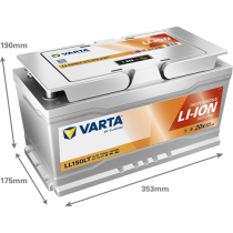 Bateria de barco Varta LL150LT 150Ah 12.80V | eurobateria.es