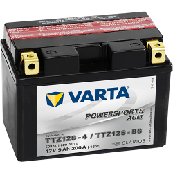 Batería Varta TTZ12S-4 TTZ12S-BS 509901020 12V 9Ah (10h) AGM