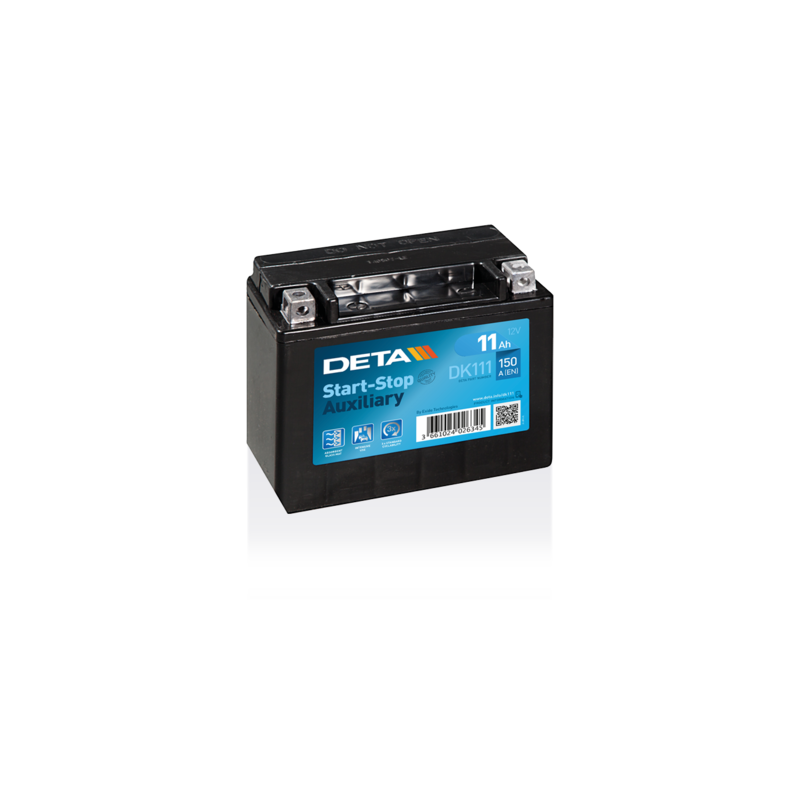 Bateria Deta DK111 12V 11Ah AGM