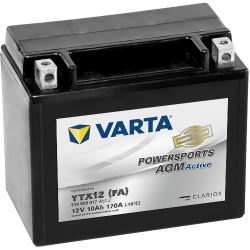Batterie Varta YTX12-4 510909017 12V 10Ah AGM