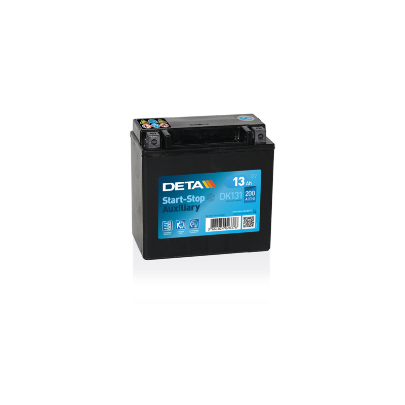 Batterie Deta DK131 12V 13Ah AGM
