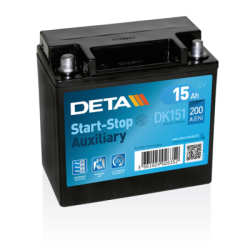 Bateria Deta DK151 12V 15Ah AGM