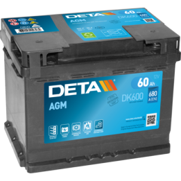 Bateria Deta DK600 60Ah - 1