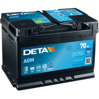 Bateria Deta DK700 70Ah - 1
