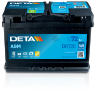 Bateria Deta DK720 72Ah - 1