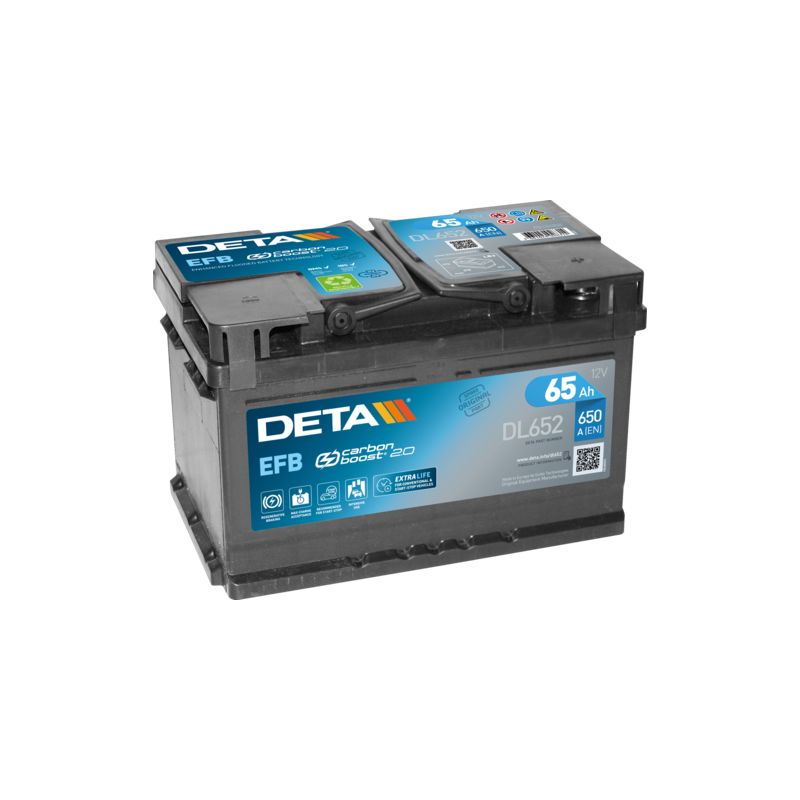 Batería Deta DL652 12V 65Ah EFB