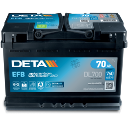 Bateria Deta DL700 70Ah - 1