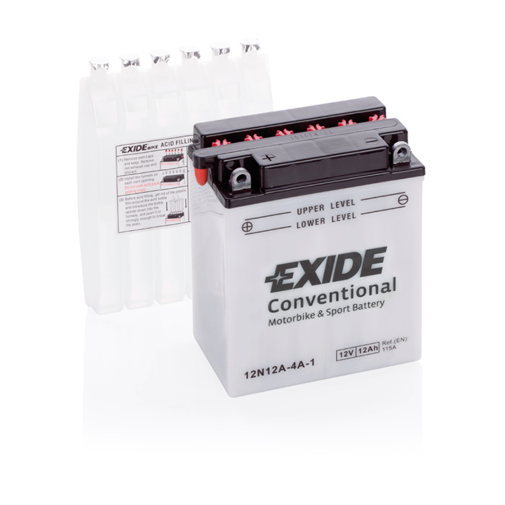 Bateria Exide 12N12A-4A-1 12Ah - 1