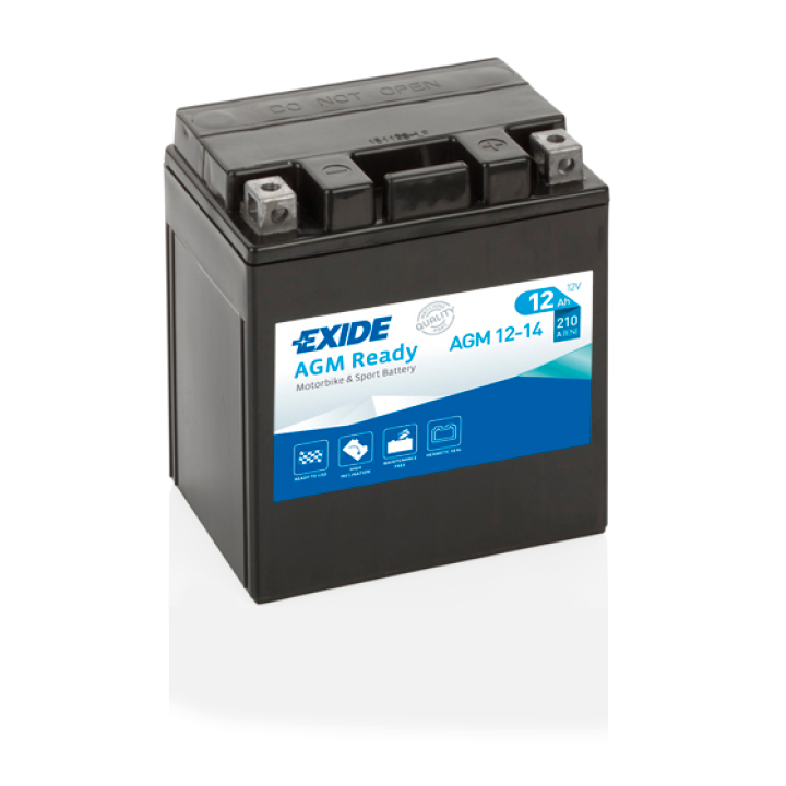 Bateria Exide AGM12-14 12Ah - 1