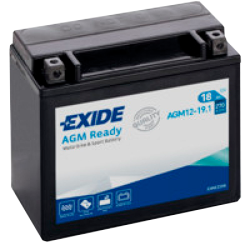 Exide AGM12-19.1 battery 12V 18Ah AGM
