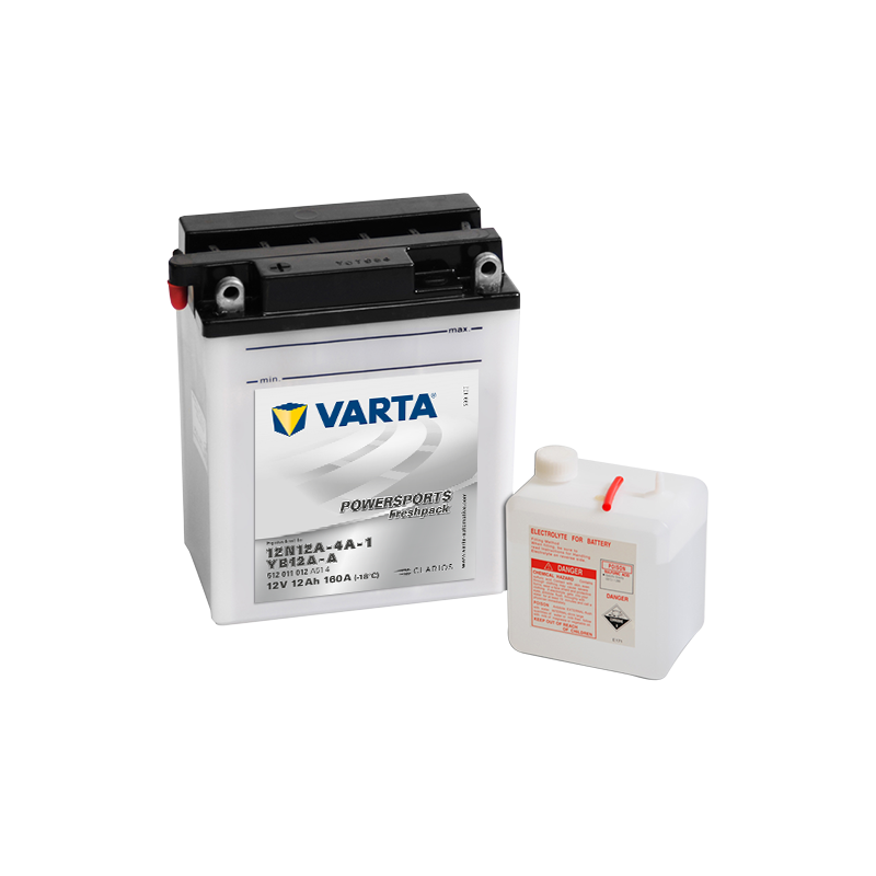 Varta 12N12A-4A-1 YB12A-A 512011012 battery 12V 12Ah (10h)