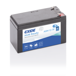 Exide AGM12-7F battery 12V 7Ah AGM