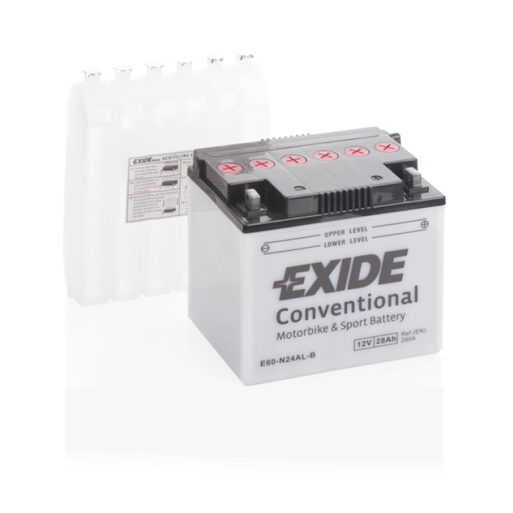 Bateria Exide E60-N24AL-B 28Ah - 1