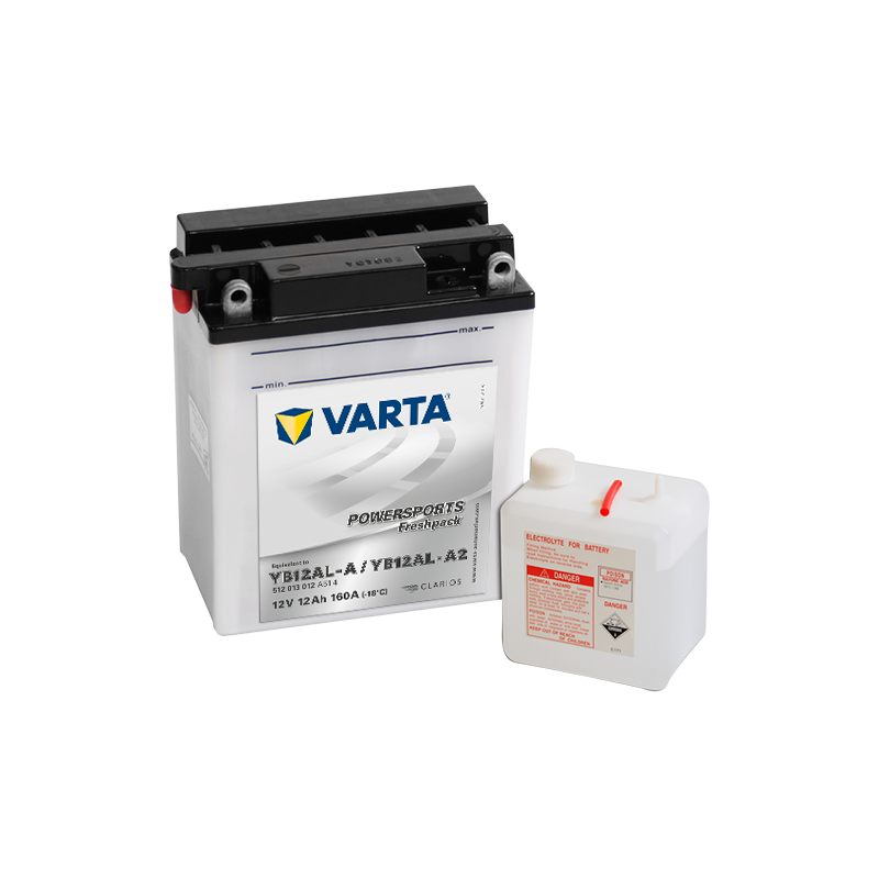 Varta YB12AL-A YB12AL-A2 512013012 battery 12V 12Ah (10h)
