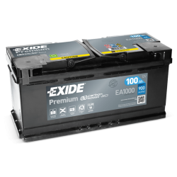 Batteria Exide EA1000 12V 100Ah
