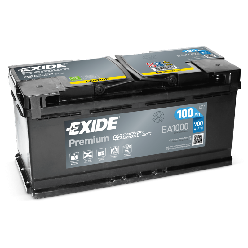 Bateria de Moto Exide AGM12-7.5 12V - 8Ah - 120A
