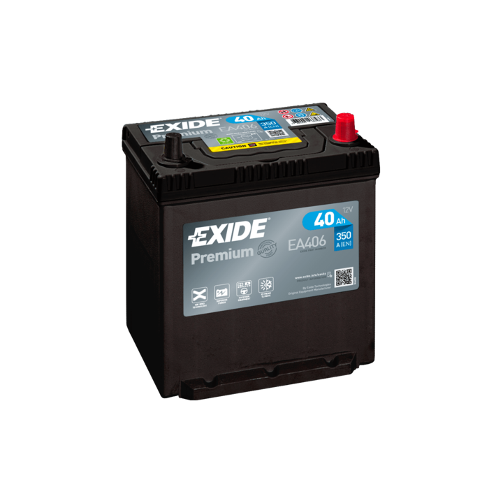Bateria Exide EA406 38Ah - 1