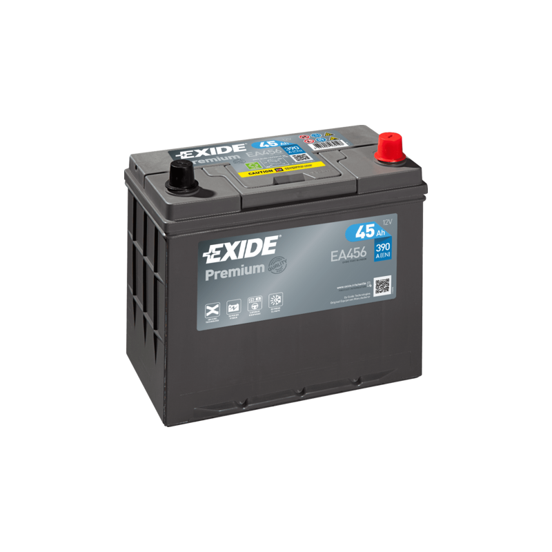 Batterie Exide EA456 12V 45Ah