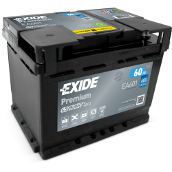 Exide EA601 battery 12V 60Ah