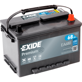 Bateria Exide EA680 68Ah - 1