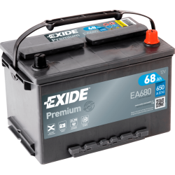 Batterie Exide EA680 12V 68Ah