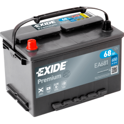 Batterie Exide EA681 12V 68Ah
