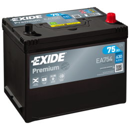 Bateria Exide EA754 75Ah - 1