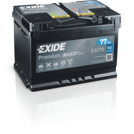 Bateria Exide EA770 77Ah - 1