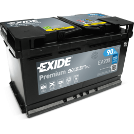 Bateria Exide EA900 90Ah - 1