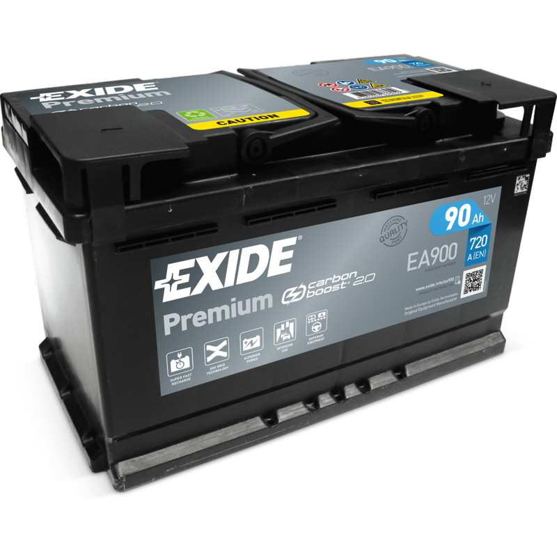 Batería Exide EA900 12V 90Ah