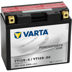Batería Varta YT12B-4 YT12B-BS 512901019 12V 12Ah (10h) AGM