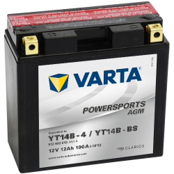 Batteria Varta YT14B-4 YT14B-BS 512903013 12V 12Ah (10h) AGM