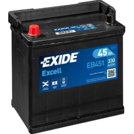 Bateria Exide EB451 45Ah - 1