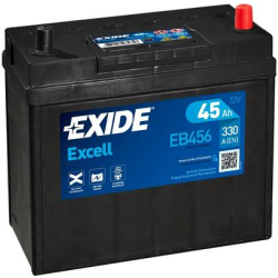 Batería Exide EB456 12V 45Ah