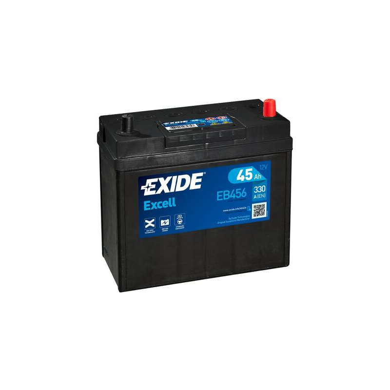 Bateria Exide EB456 12V 45Ah