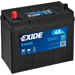 Batteria Exide EB457 12V 45Ah