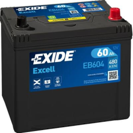 Bateria Exide EB604 60Ah - 1