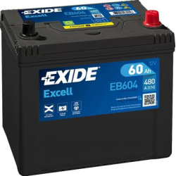 Batería Exide EB604 12V 60Ah